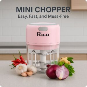 Mini Chopper - Easy, Fast, and Mess-Free