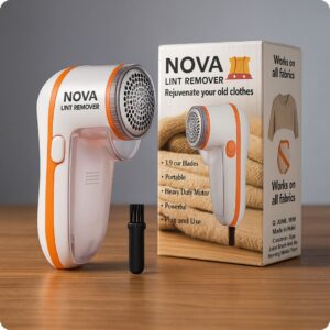 NOVA Portable Lint Remover for Clothes and Fabrics